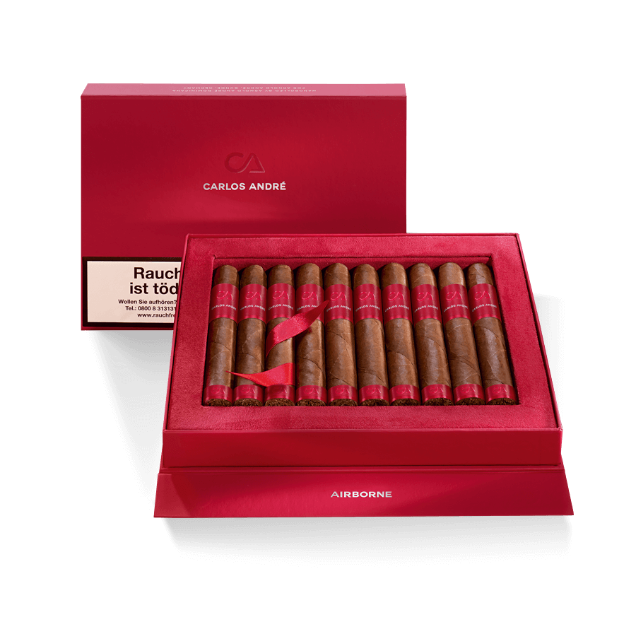 Cigar Box CARLOS ANDRÉ AIRBORNE Robusto
