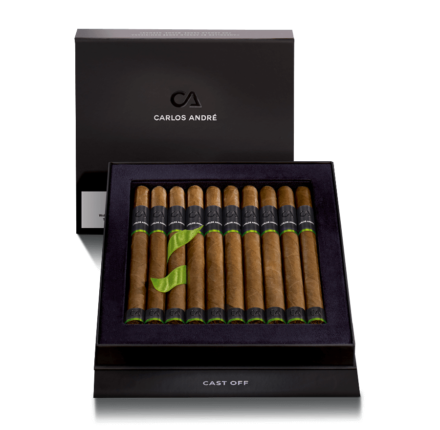 CARLOS ANDRÉ CAST OFF Corona Larga Cigar Box