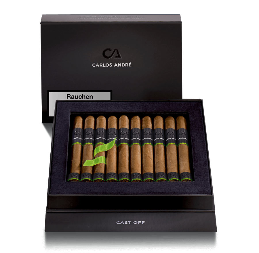 CARLOS ANDRÉ CAST OFF Petit Corona Cigar Box