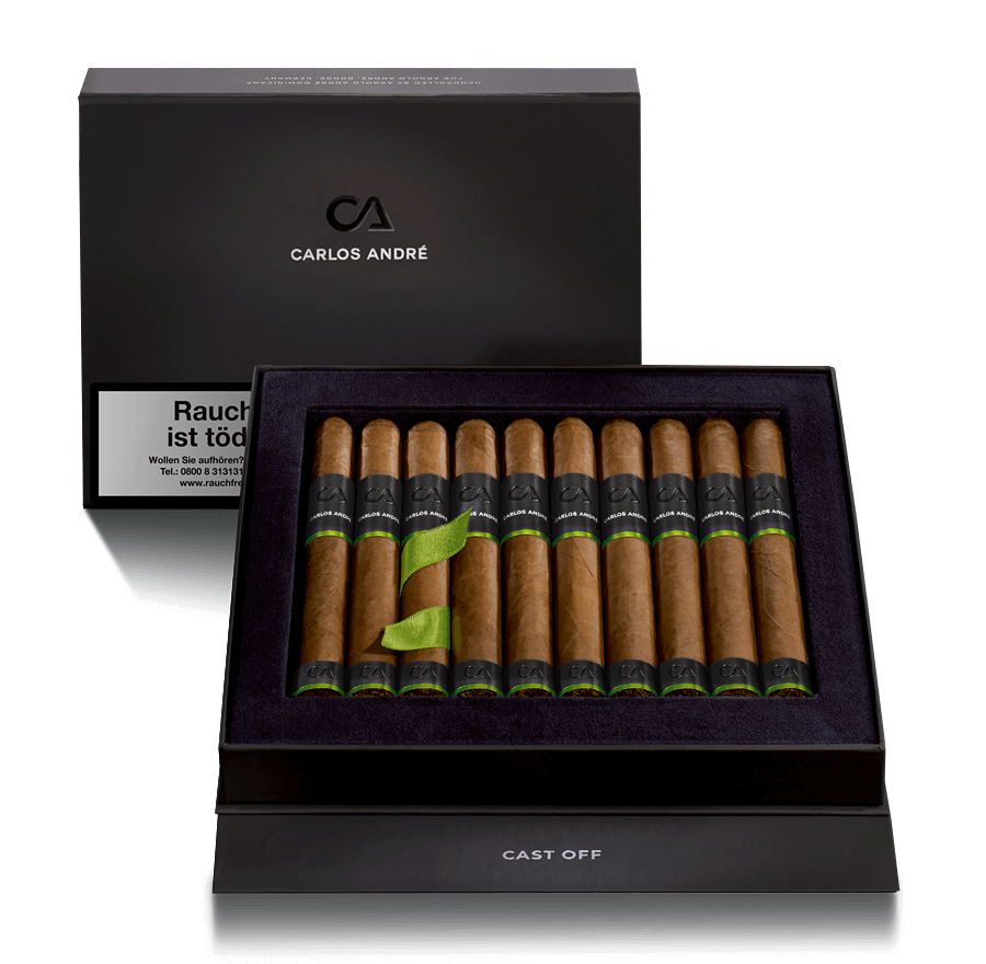 CARLOS ANDRÉ CAST OFF Robusto Cigar Box